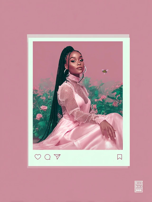 Honeybee Princess Instagram Post Black Girl Magic