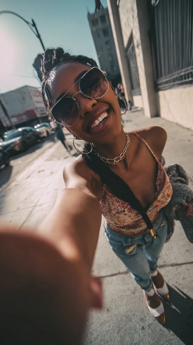 Los Angeles Selfie Teen Kpop Star Style Yasmine