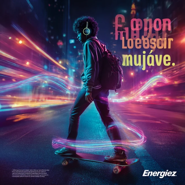 Energizer Ad City Night Music Energy