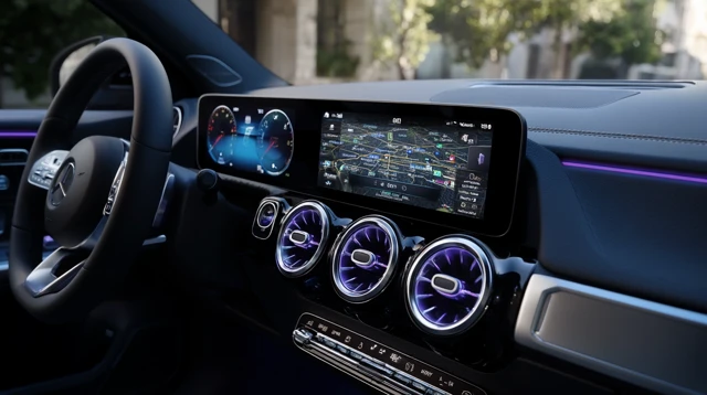 MercedesBenz EQB 260 Interior MBUX Smart System Navigation