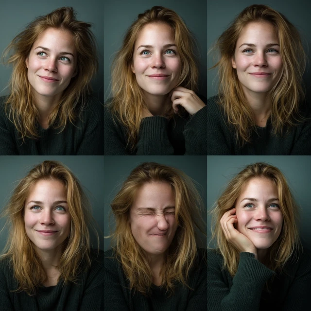 Authentic Beauty Portrait of a German Woman