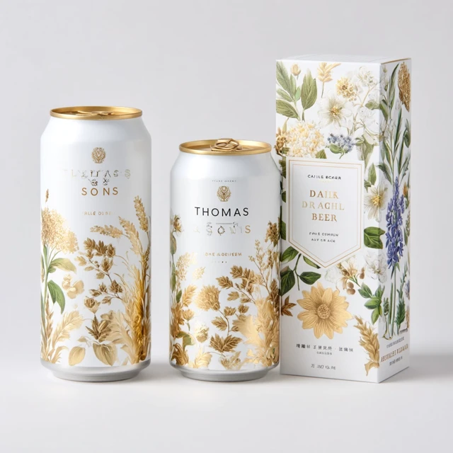 Thomas Sons Craft Beer Packaging and Can Design