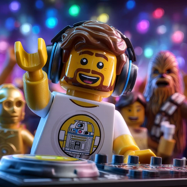 Lego Post Malone DJ Party
