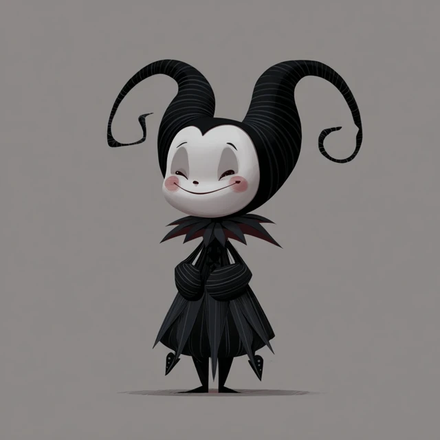 Cute Villainess Evil But Sweet Illustration