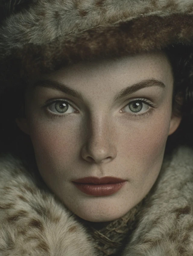 Woman in 1940s Fashion Professional Portrait