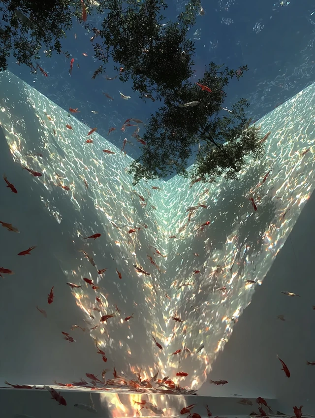 Dreamscape Koi Fish Interior Design Fantasy