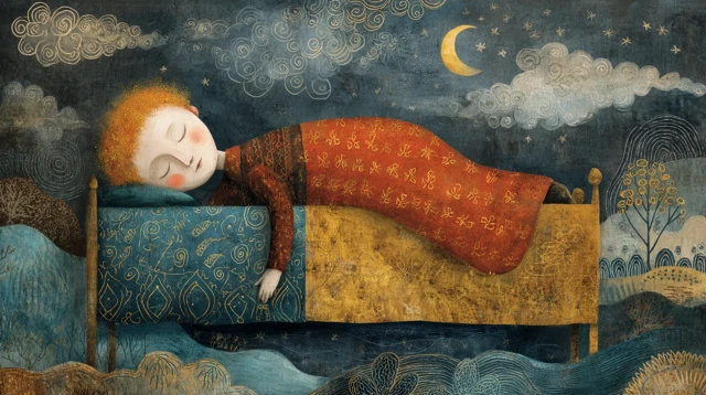 Lucid Dreams Vintage Illustration