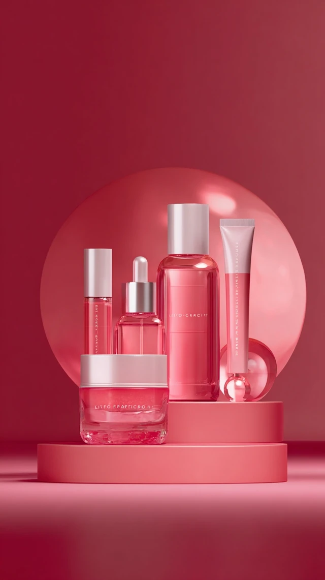 Designer Cosmetics Kit Skincare Booster Perfume