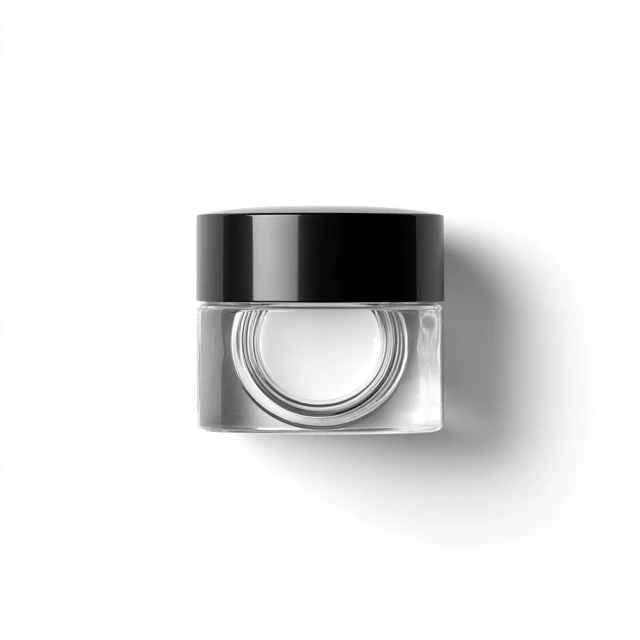 Cosmetic Cream Jar Product Packaging Minimalist Design