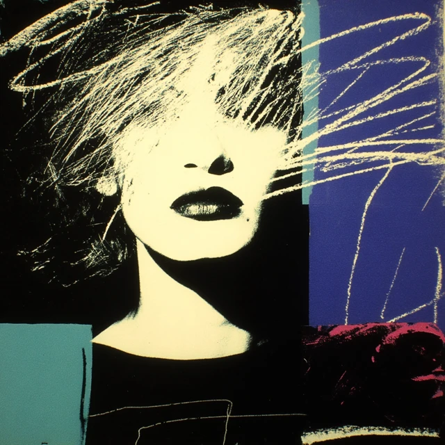Surreal Portrait Pop Art Style