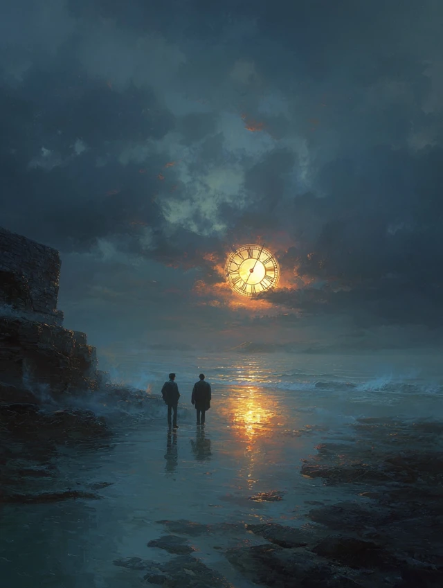 Time and Eternity Portrait Art
