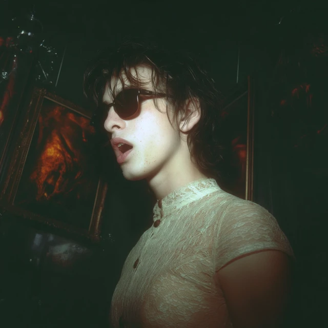 80s Portrait Photography Dark Art Exhibition