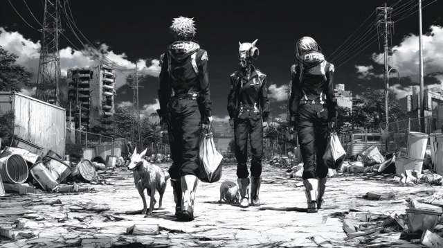 Desperate Hope A Haunting Anime Illustration