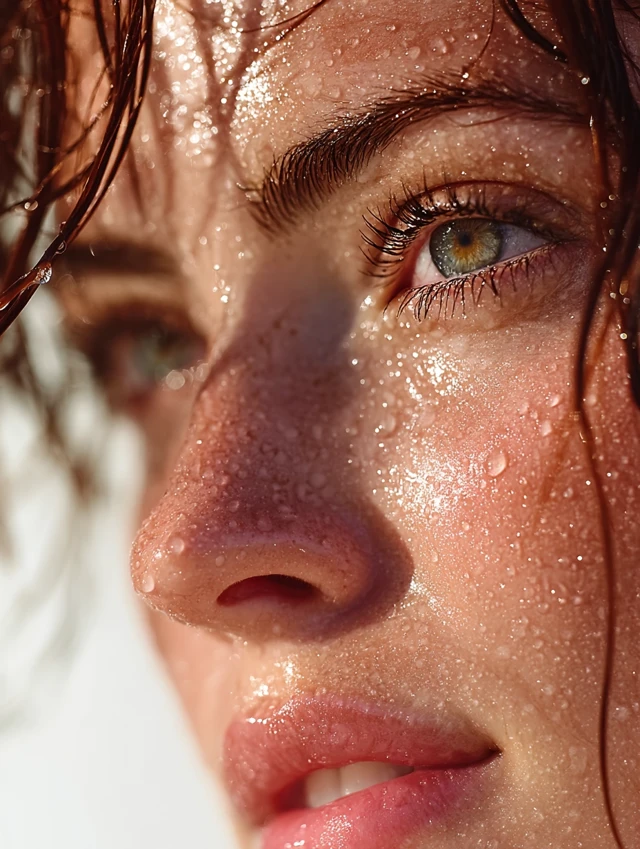 Natural Beauty Fresh Hydration Woman Face