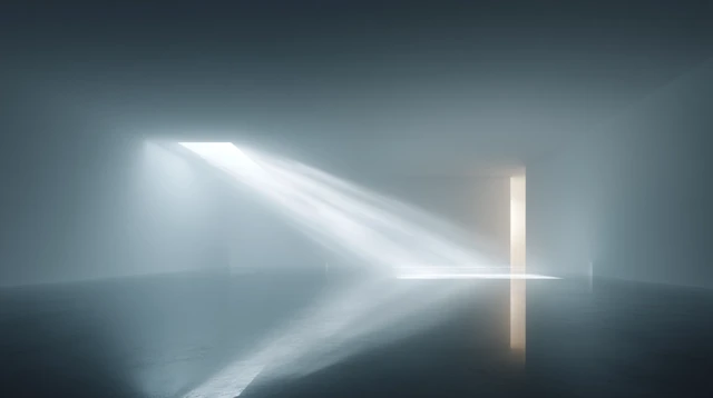 Surreal Interior Light and Shadow