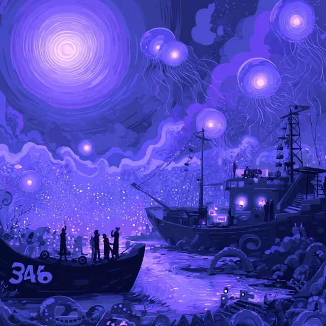 Moonlight Party with Jellyfish Dancers