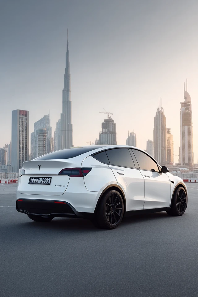 Tesla Model Y in Dubai: Luxury Electric Car