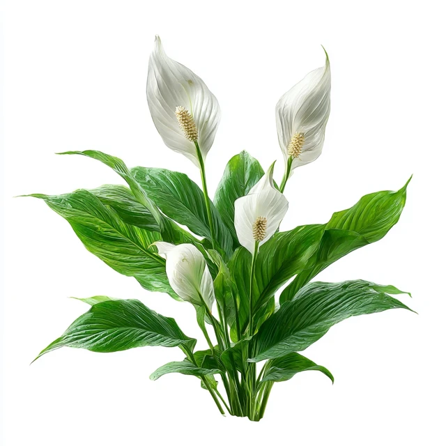 Spathiphyllum Kochii Engl Stunning Plant Image