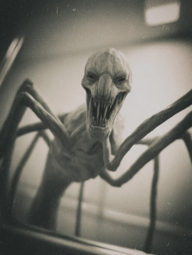 Twisted Horror Creature Analog VHS Inspired