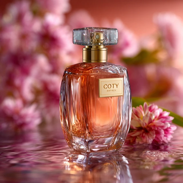 Coty Perfume Advertisement Exquisite and Elegant