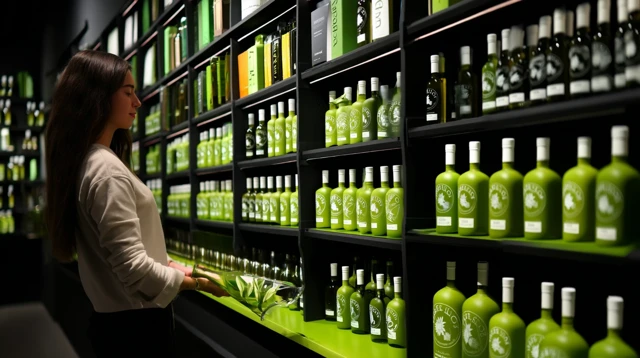 Premium Olive Oil Shop: Modern and Luxurious