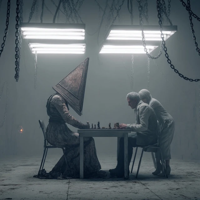 Silent Hill 2 Remake Pyramid Head Chess