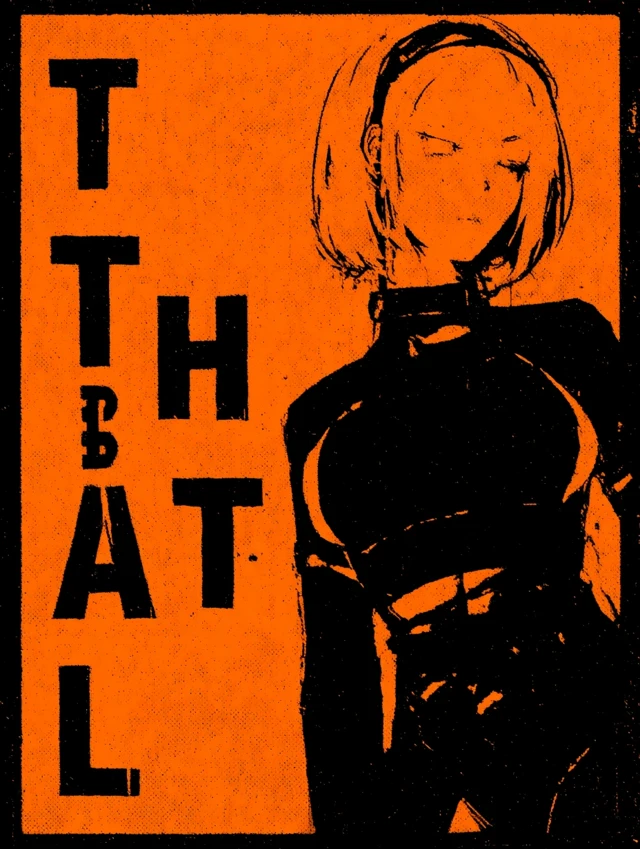 That Girl: Grunge Vampire Bride Anime Art