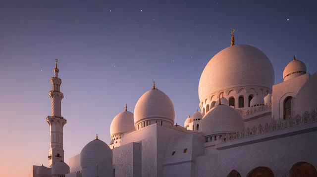 Islamic Mosque Sunrise Photography