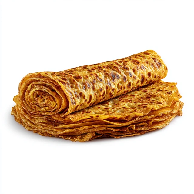 Delicious Crepe Isolated Food Photography