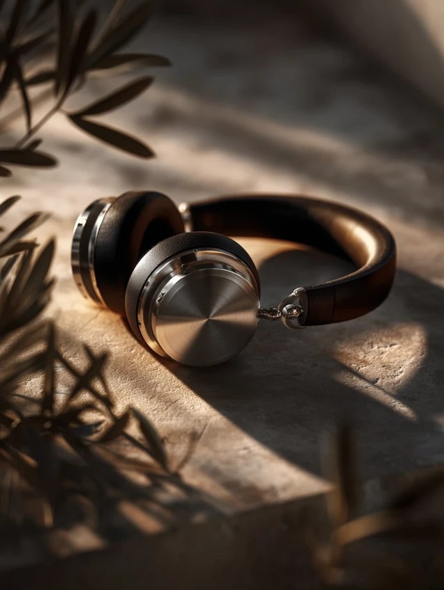 HighEnd Headphones Quiet Luxury Photography
