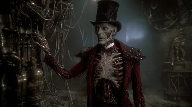 Vincent Price Android Steampunk Horror