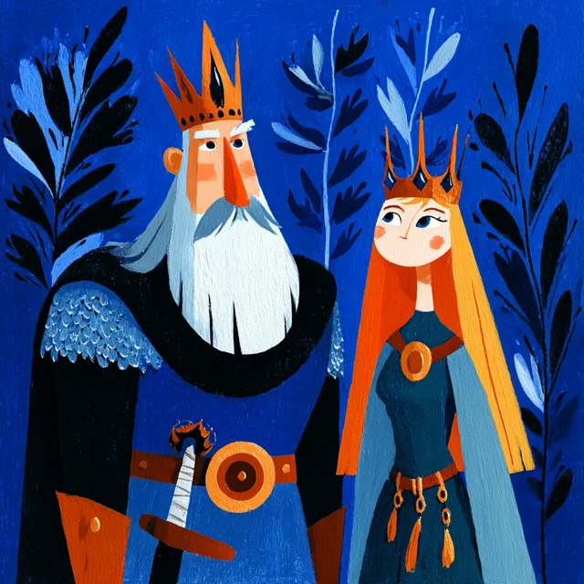 Viking Romance A Lovely Illustration