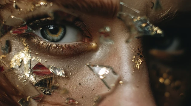 Beauty and Chaos An Artistic Portrait