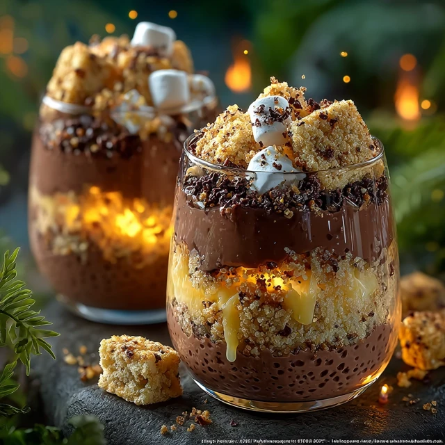 Chocolate Pudding Shots Dessert Recipe