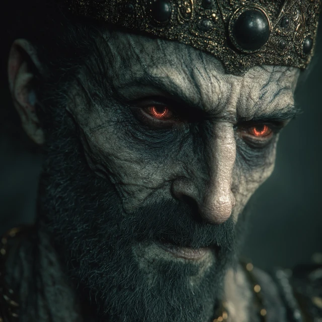 Hades God of the Underworld Cinematic Portrait