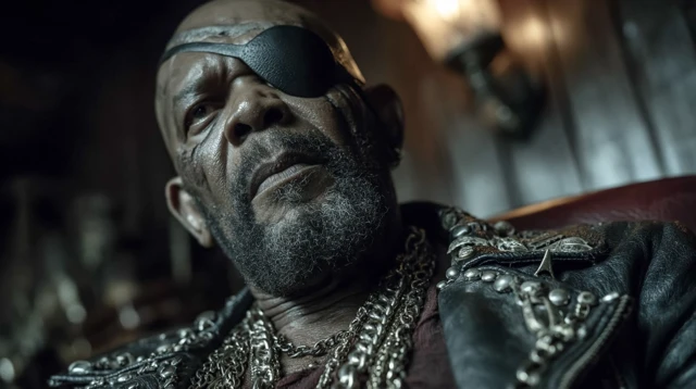 Nick Fury Samuel L Jackson Cinematic Portrait