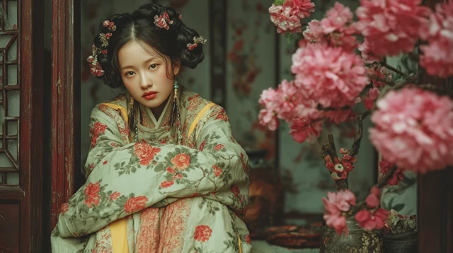 Dream of the Red Chamber Elegant Woman Hanfu