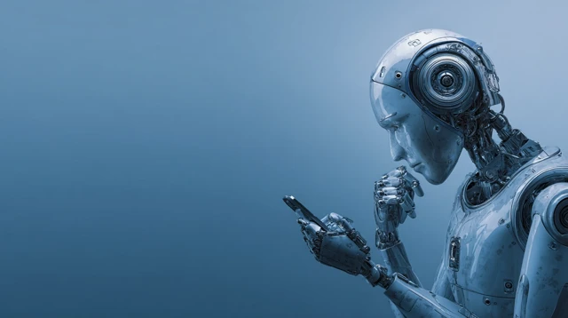 AI Robot Thinking Future Technology