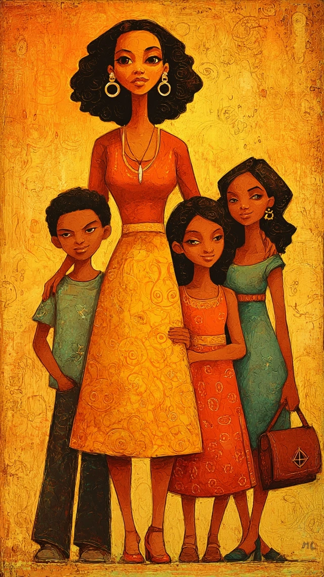 1970s Family Portrait: Bill Carman Style
