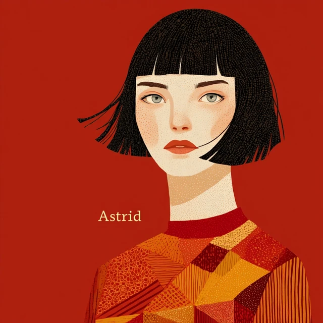Astrid Portrait Art