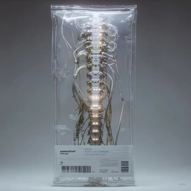 Cyberpunk Sandevistan Spinal Implant Biomedical Design