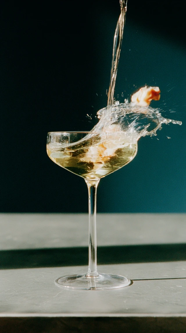 Cocktail Pour High Speed Photography Liquid Motion