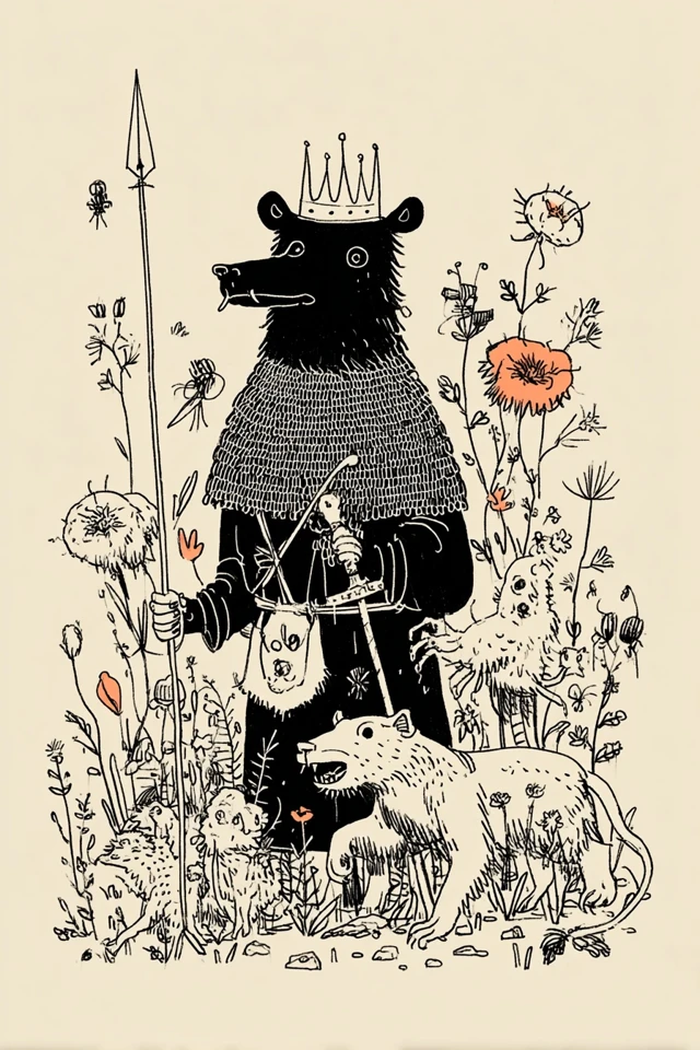 Early Middle Ages Illustration Art