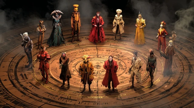 Archetypal Characters Fantasy Art