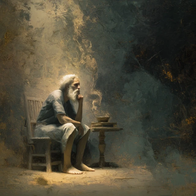 Artistic Rendering of Deep Contemplation