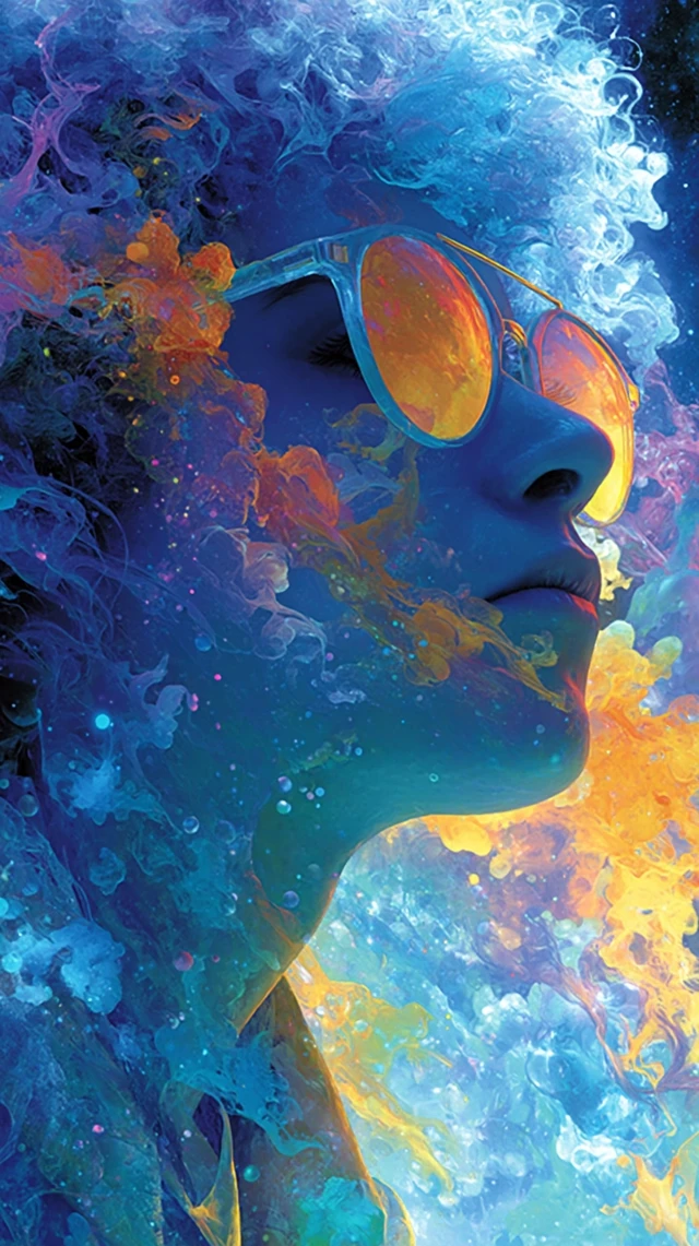 Manifesting Reality: A Metaphysical Art Piece