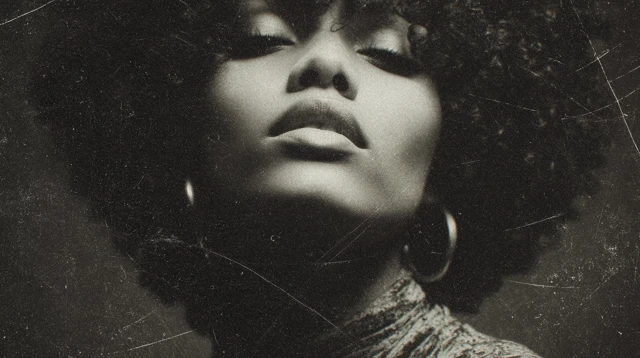 African American Woman Los Angeles 1978 Album Cover
