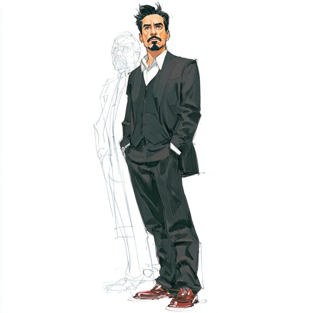 Tony Stark Concept Art