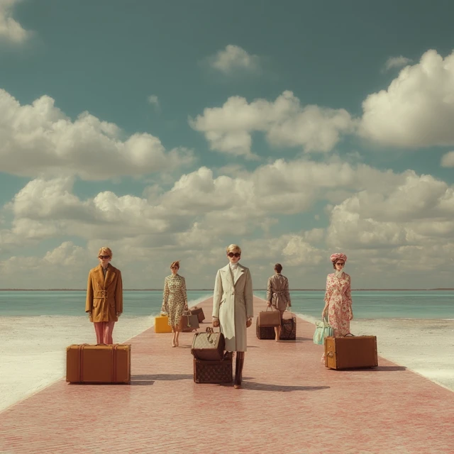 Fashion Week on a Shore: Wes Anderson Style