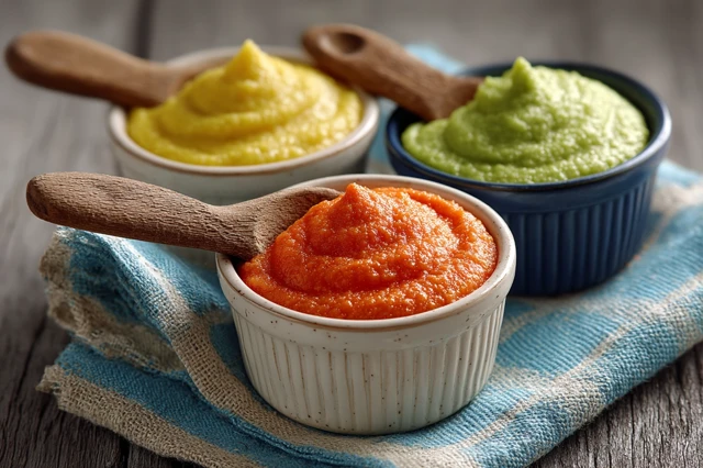 Healthy Baby Food Vegetable Puree Organic Recipes